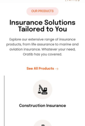 Oratib website design by Winzy Studios — website designer in Nigeria